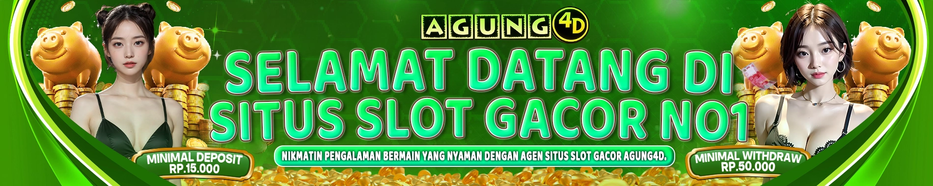 SELAMAT DATANG DI AGUNG4D SLOT GACOR